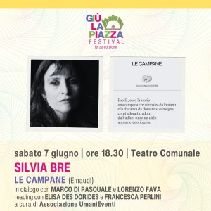 bre-treia Silvia Bre a Giù La Piazza Festival