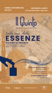 SULLA SCIA DELLE ESSENZE – PRIMA TAPPA